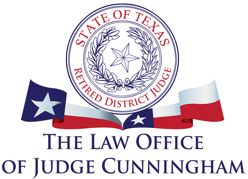 judge vic cunningham logo for vickers l cunningham pllc in dallas texas